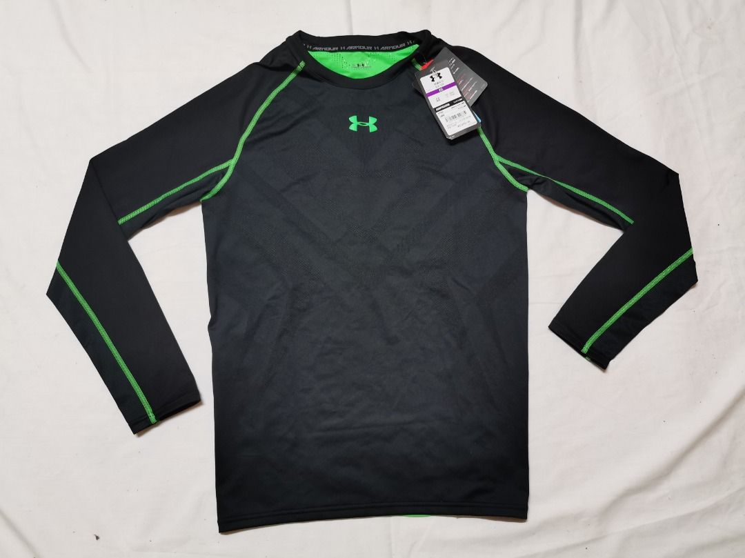 Green under armour compression shirt clearance