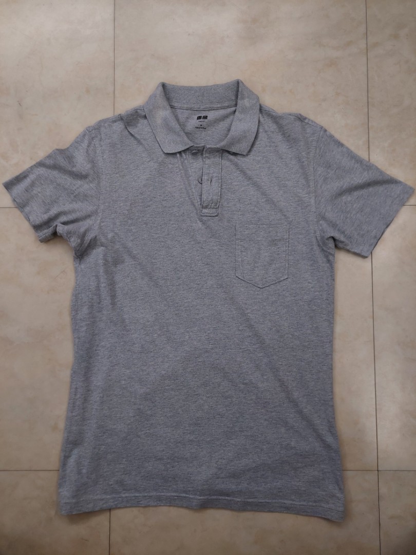 Uniqlo Polo Shirt Collared Medium, Men's Fashion, Tops & Sets, Tshirts ...