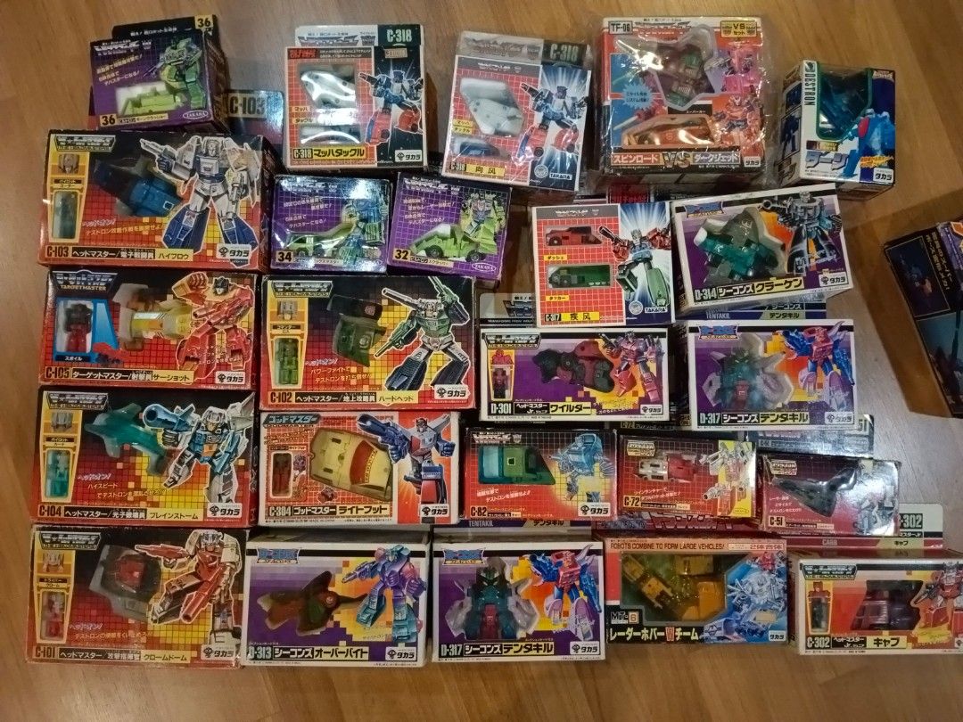 Transformers g1 on sale toy collection