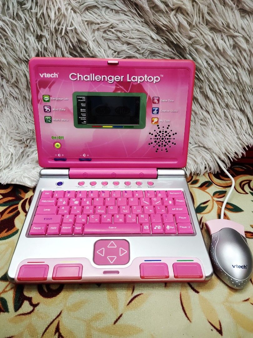Vtech challenger Laptop, Hobbies & Toys, Toys & Games on Carousell