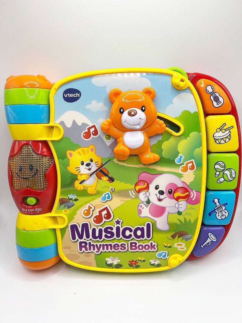 Vtech musical rhymes book red, Hobbies & Toys, Toys & Games on Carousell
