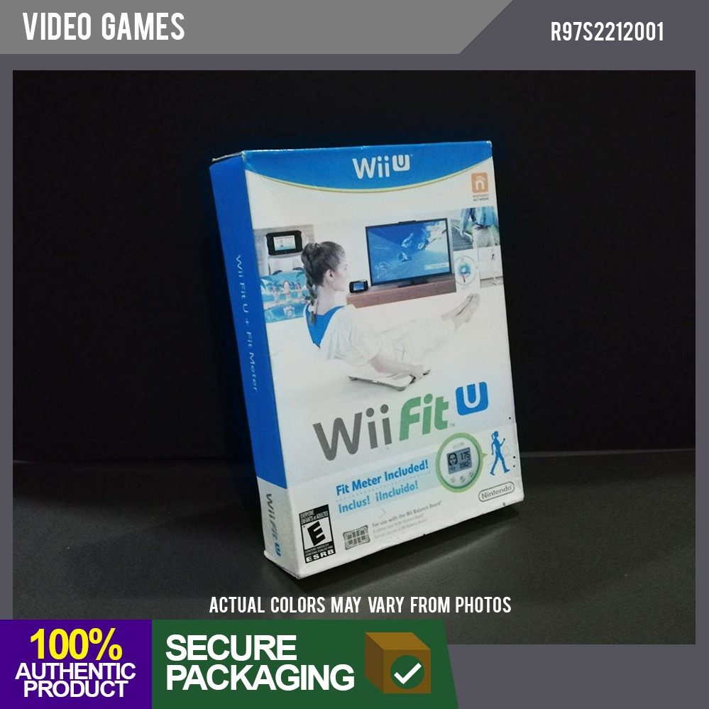 Wii Fit U with Fit Meter (Nintendo Wii U Game) Brand New/Sealed/Box