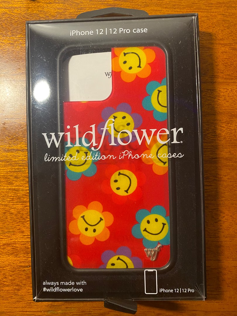 Wildflower Case Iphone 12/12 Pro, Mobile Phones & Gadgets, Mobile & Gadget Accessories, Cases