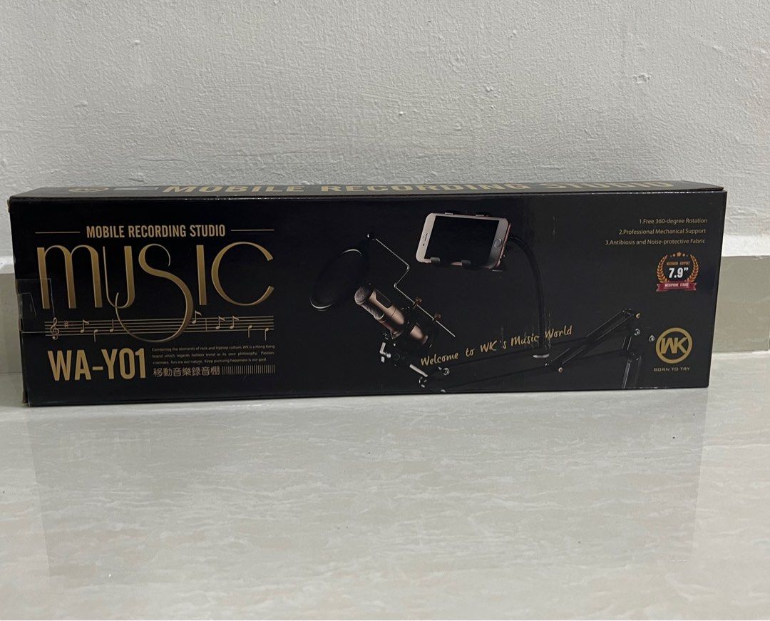 WK MOBILE RECORDING STUDIO ACCESSORIES, Audio, Other Audio Equipment on