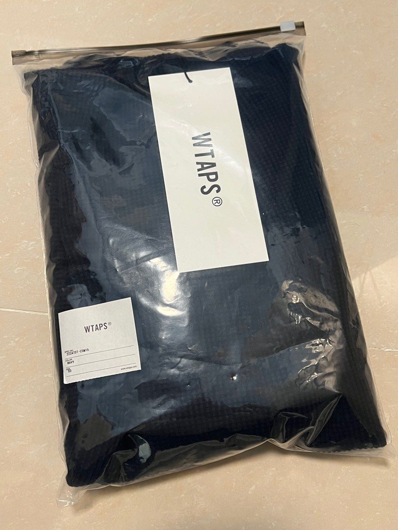 Wtaps WAFFLE / LS/ COTTON. LOOSE. SIGN Size 03, 男裝, 上身及套裝