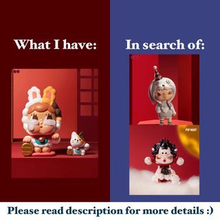[WTT/WTS] POPMART Three, Two, One! Happy Chinese New Year Series - The Treasure Keeper (Crybaby)