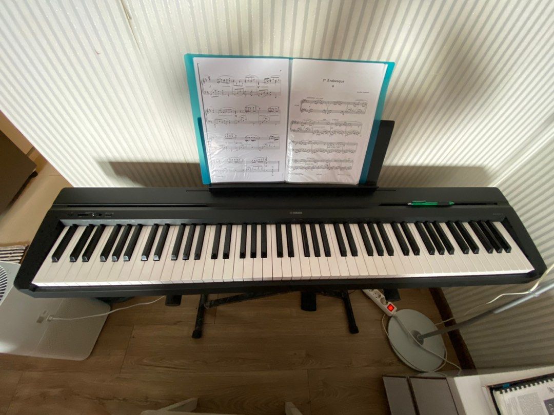 Yamaha Digital Piano P-45B, Musik & Media, Alat di Carousell