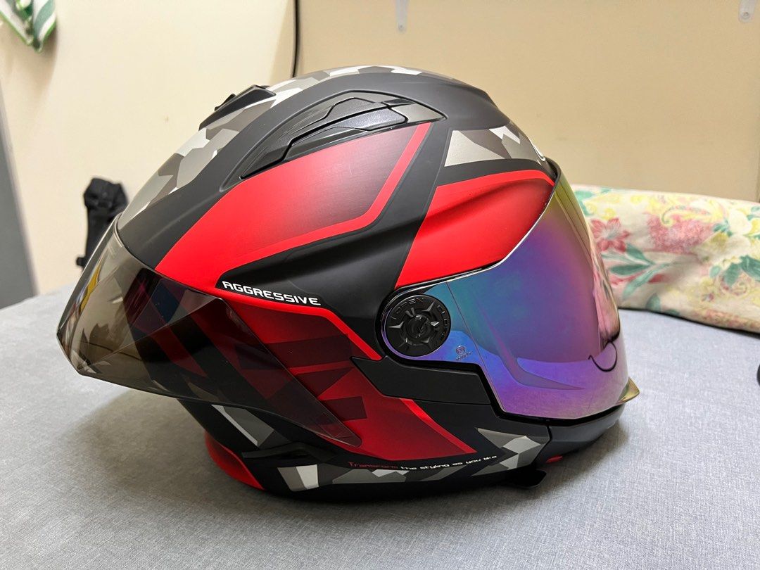 ZEUS HELMET GJ613 Auto Accessories on Carousell