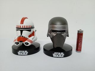 1/6 Star Wars Force Awakens Mini Helmet Replica Bandai Kylo Phasma Storm trooper