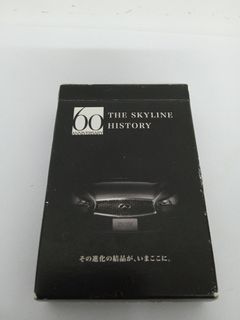 60th Anniversary Nissan Skyline playing card collection