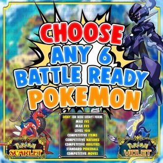 Mimikyu Shiny or Non ✨ 6 IV Competitive Customizable Pokémon
