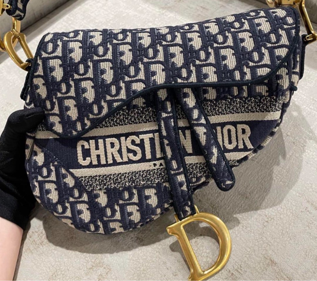 Authentic Dior Saddle Bag Luxury Bags  Wallets on Carousell