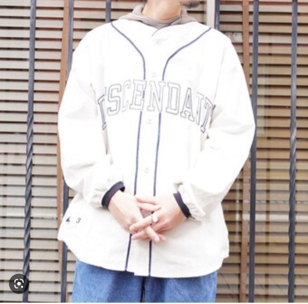 全新descendant BLEEK BASEBALL LS SHIRT 3號全新, 男裝, 上身及套裝