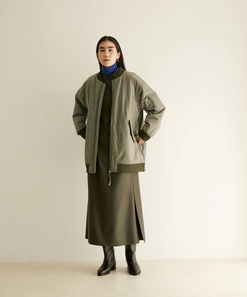 日本DESCENTE ddd for SALON 別注MA-1 外套, 她的時尚, 外套及戶外衣服