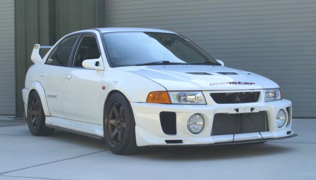 改裝 Evo 5 美國 YouTuber AdamLZ 仕樣 帝王隊 Emperor Lancer Mitsubishi Evolution 5 1/64 Evo5 (非inno64
