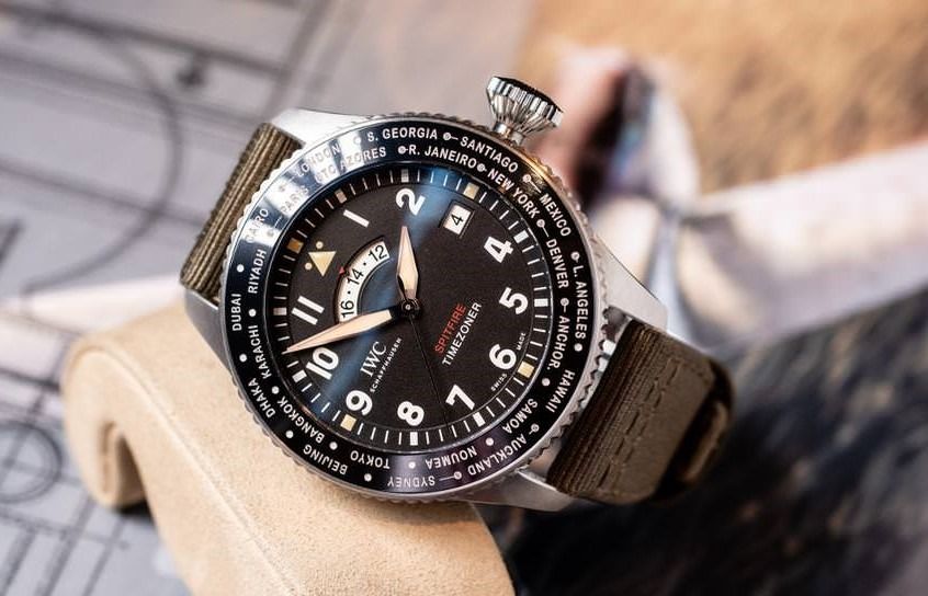 IWC PAST COLLECTIONS 2019 PILOT S WATCH TIMEZONER SPITFIRE