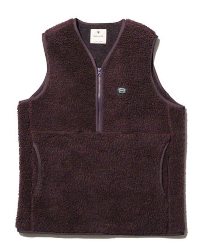 全3色/黒/赤/ベージュ 年末断捨離セール！ snow peak Wool Fleece Vest