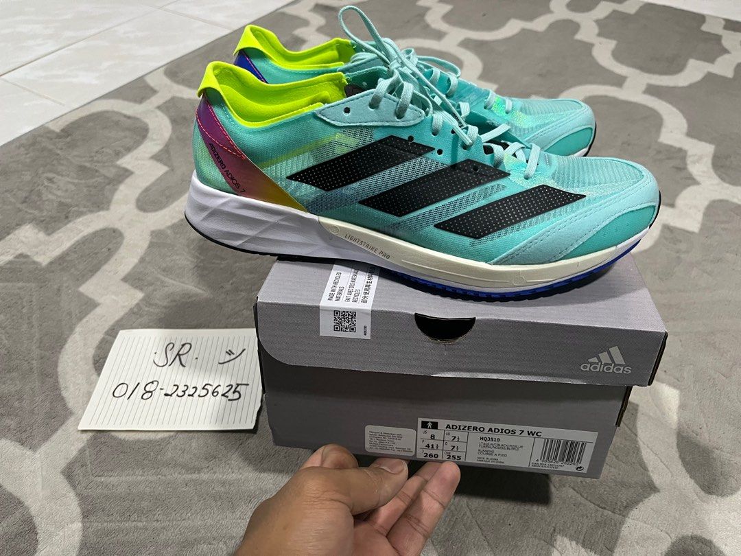 Adidas Adizero Adios 7 WC, Men's Fashion, Footwear, Sneakers on Carousell