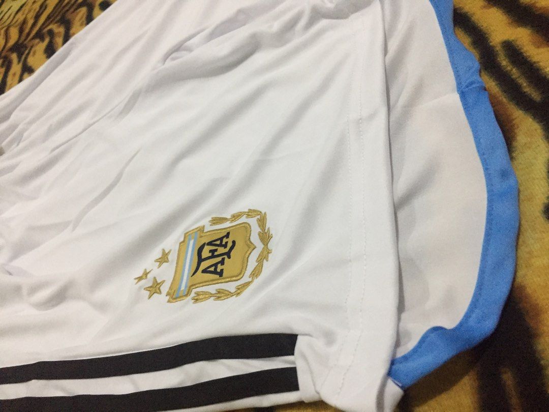 Adidas Argentina Football Jersey Shorts World Cup 2022, Men's Fashion
