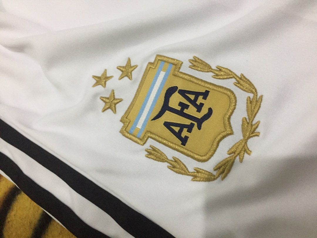 Adidas Argentina Football Jersey Shorts World Cup 2022, Men's Fashion