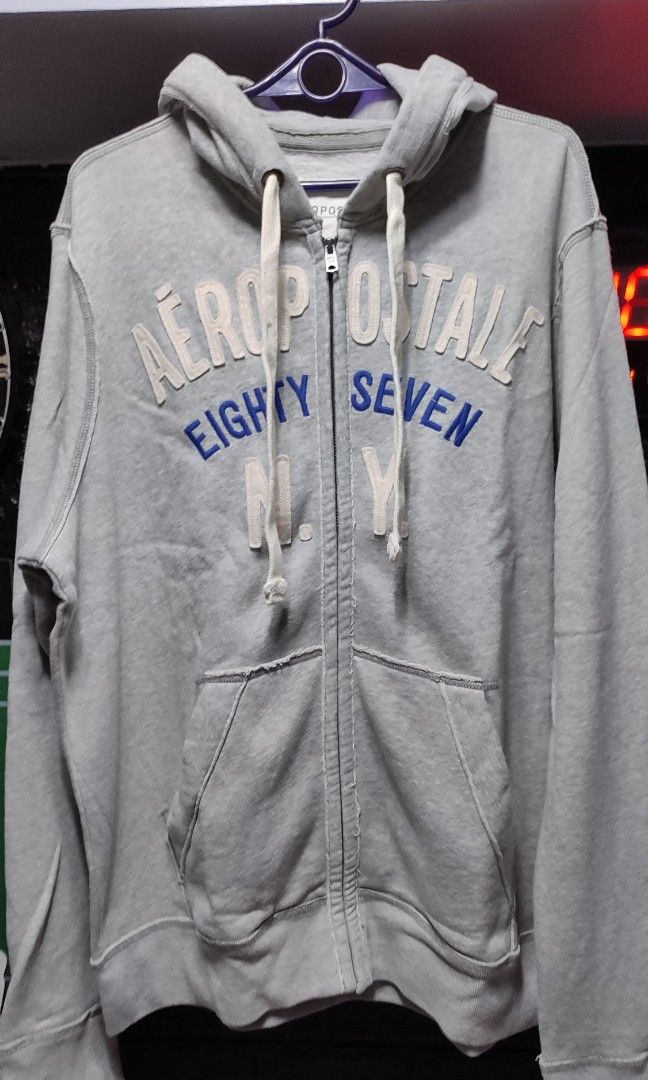 Aeropostale full zip hoodie men's deals