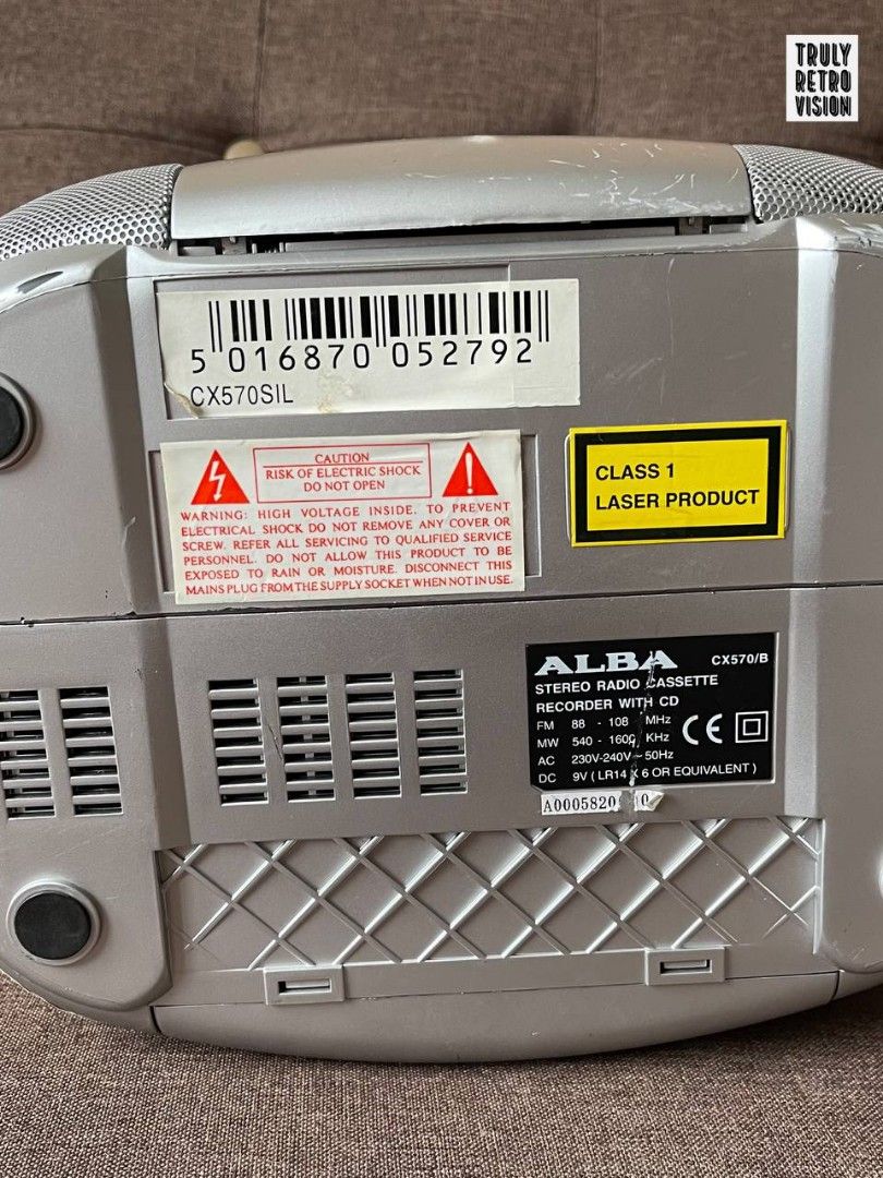 Alba radio cd cassette player, Audio, Portable Music Players on Carousell