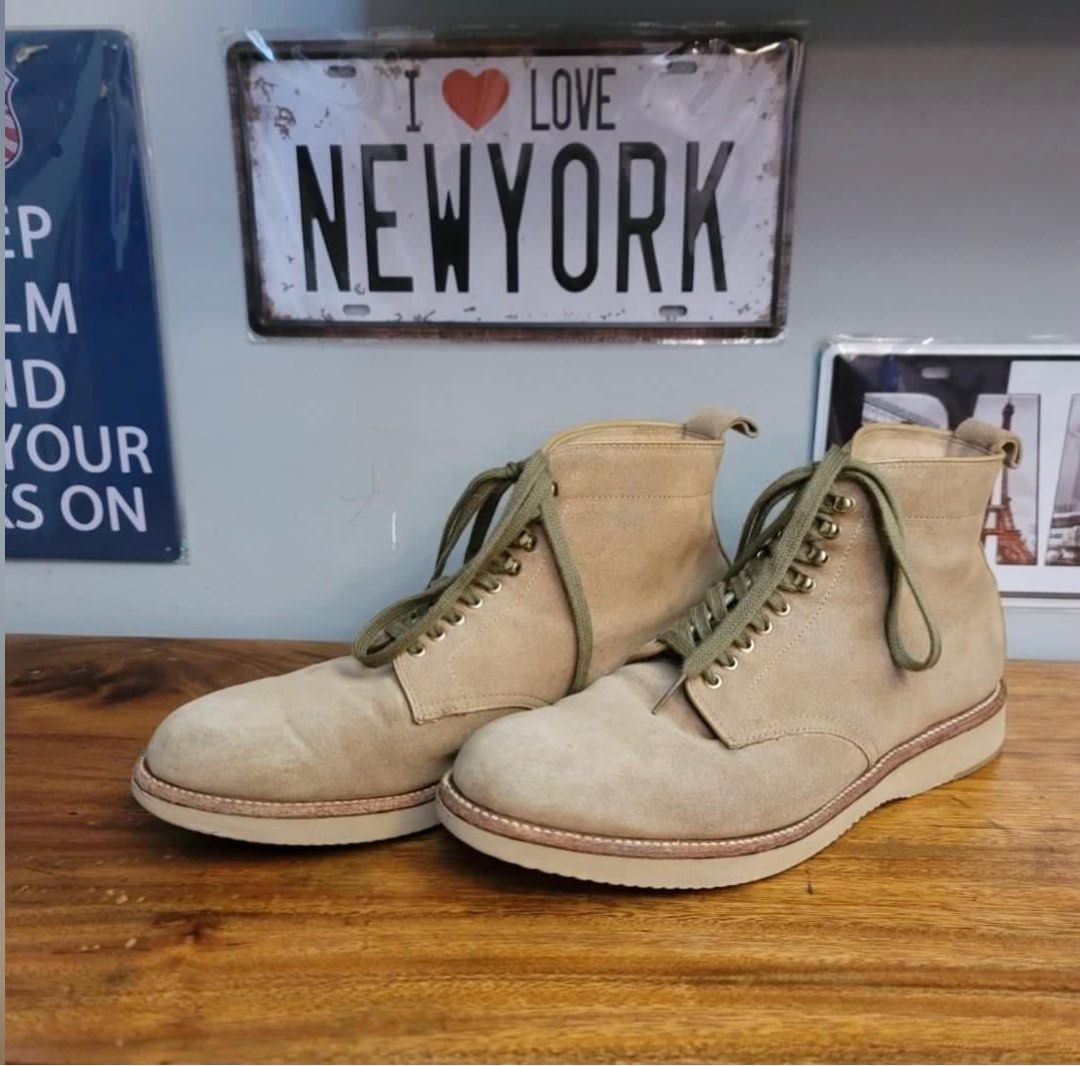 Alden Milkshake Suede Boots