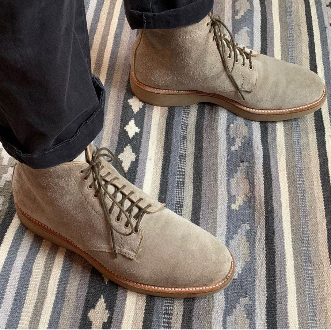 Alden discount milkshake suede