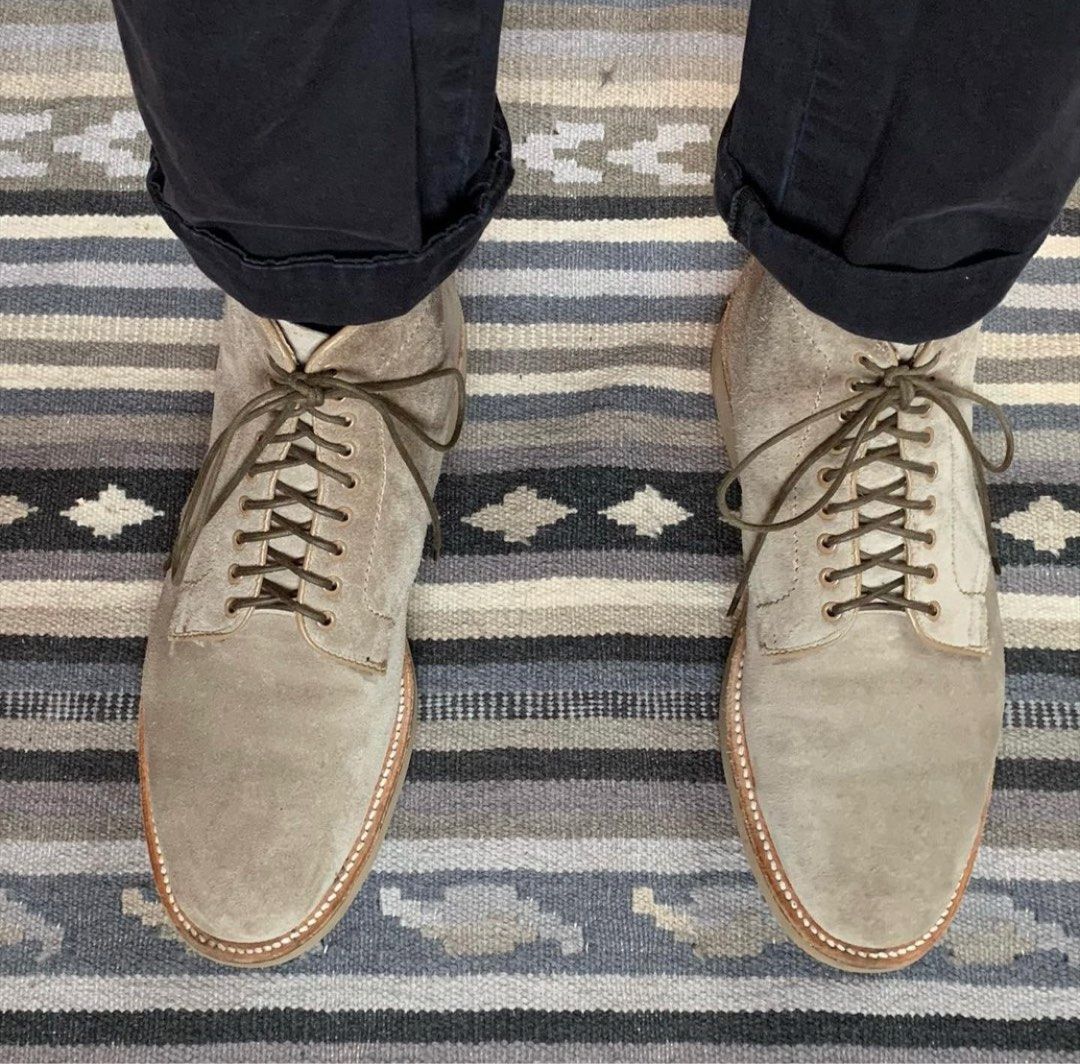 Alden Milkshake Suede Boots