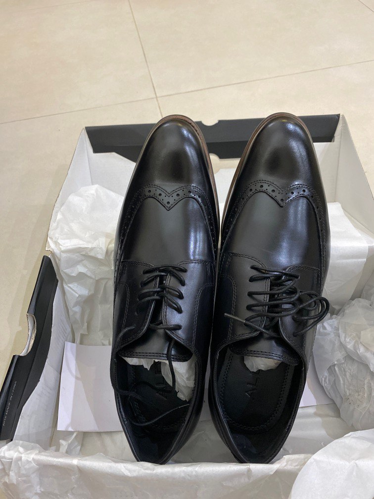 Aldo black men dress shoes Men s Fashion Footwear Dress Shoes