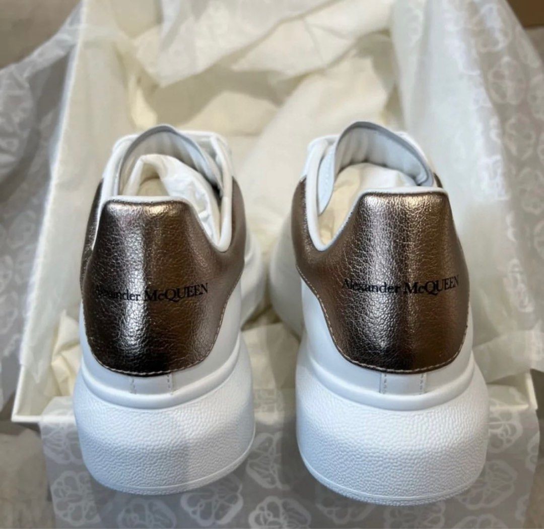 Alexander McQueen Sneakers Rose Gold Carousell