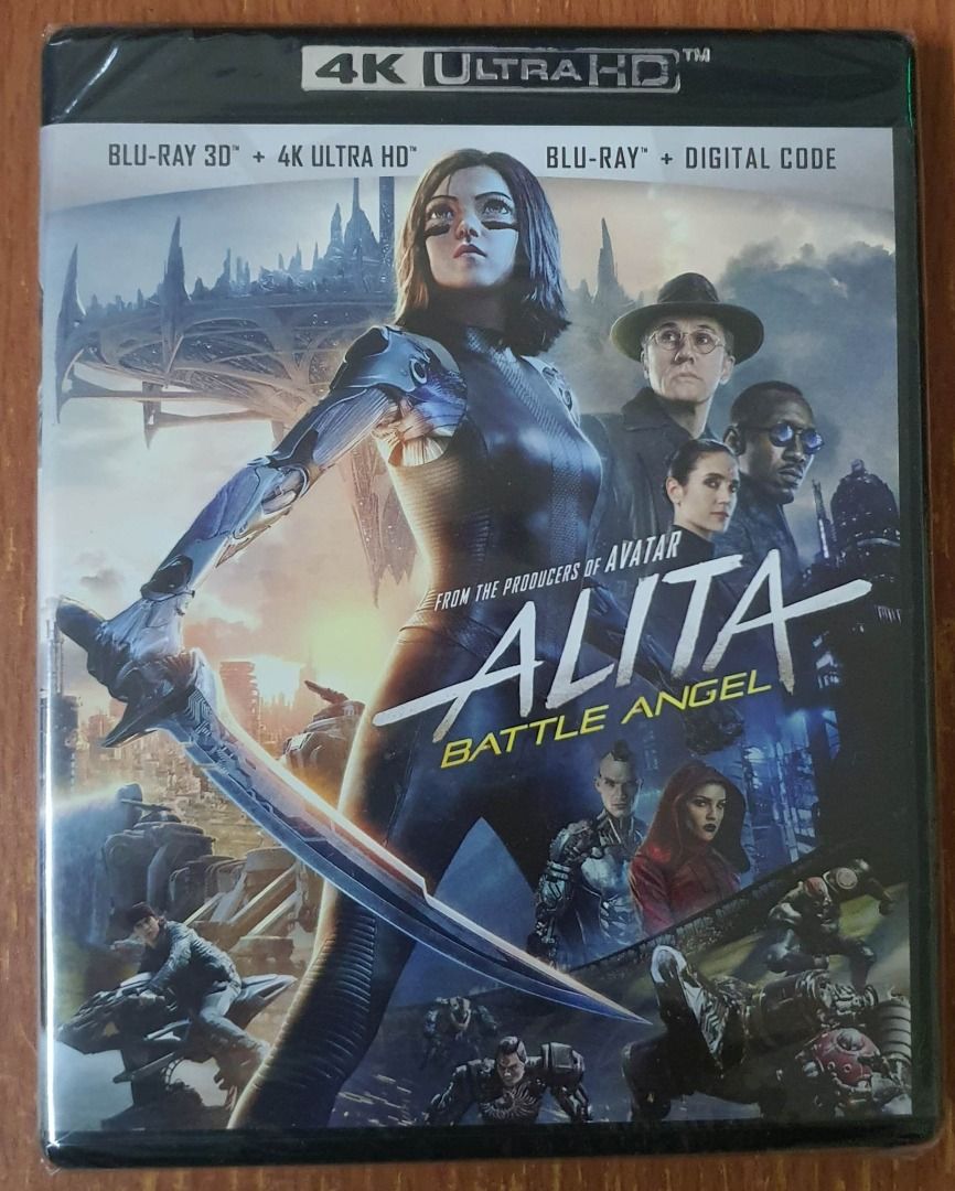  Alita: Battle Angel [Blu-ray] [4K UHD] : Rosa Salazar