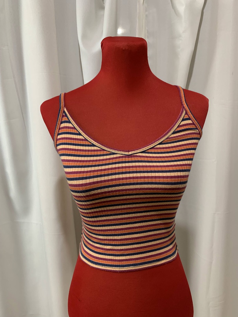 American Eagle Knit Ribbed Top Women S Fashion Tops Sleeveless On