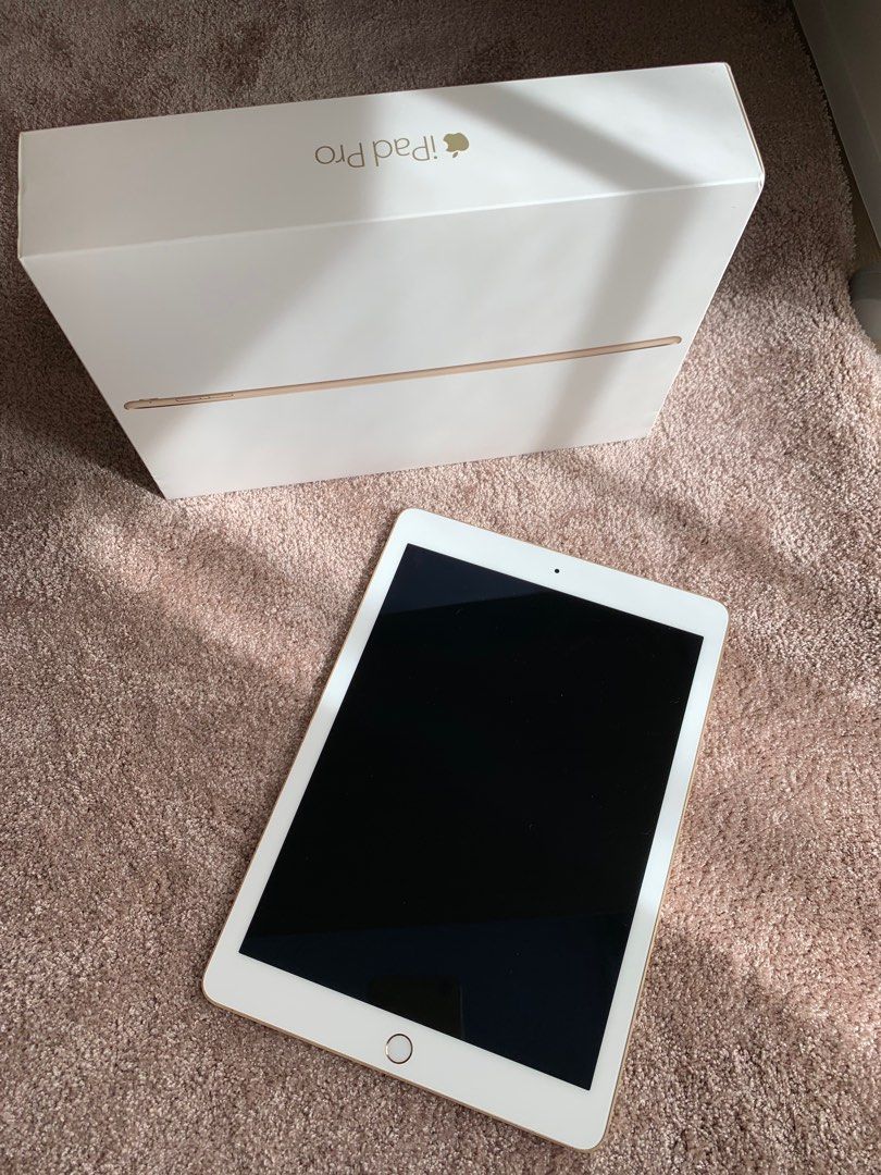 Apple iPad Pro 9.7 inch 128gb Wi-Fi + Cellular (Gold), Mobile ...