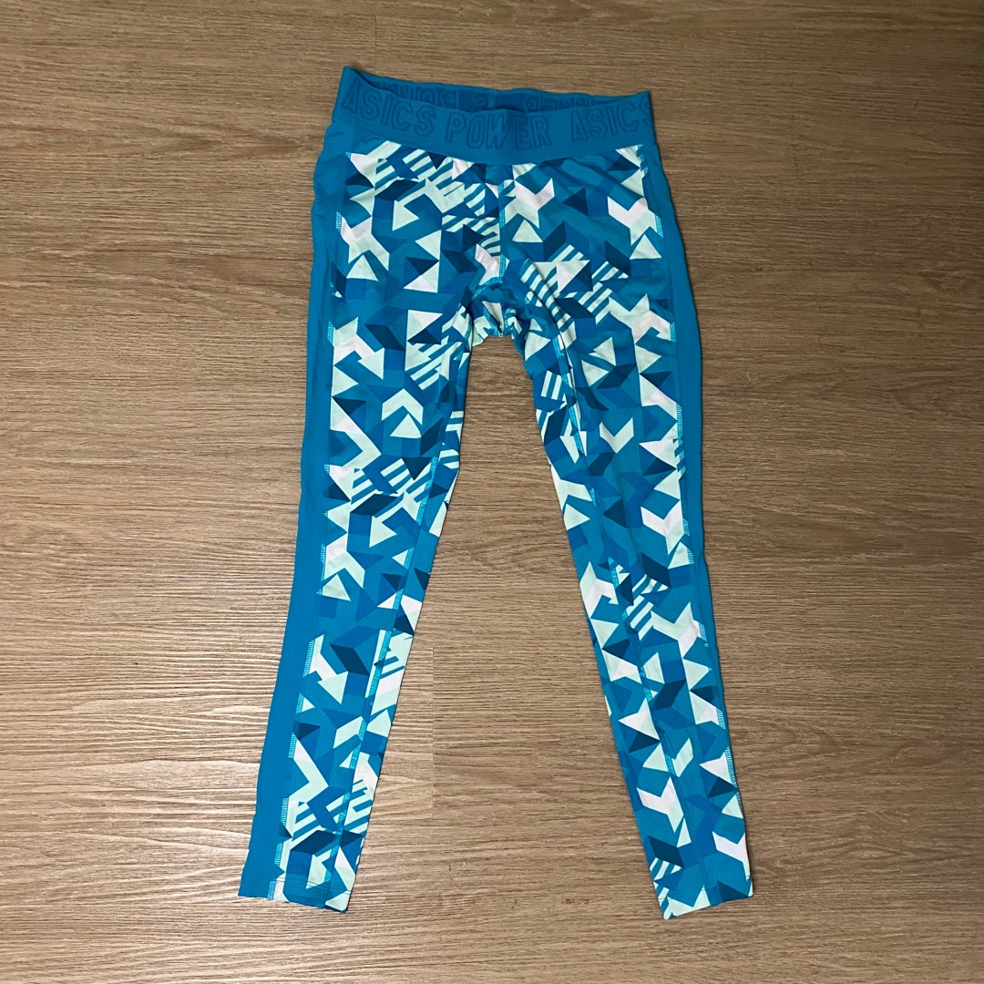 Asics sport legging light blue