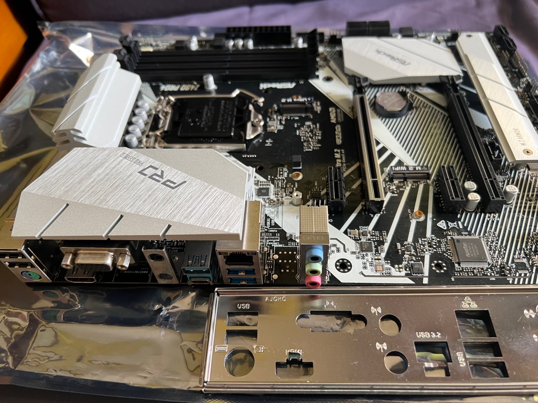 ASRock Z490 Pro4 motherboard, Computers & Tech, Parts & Accessories ...
