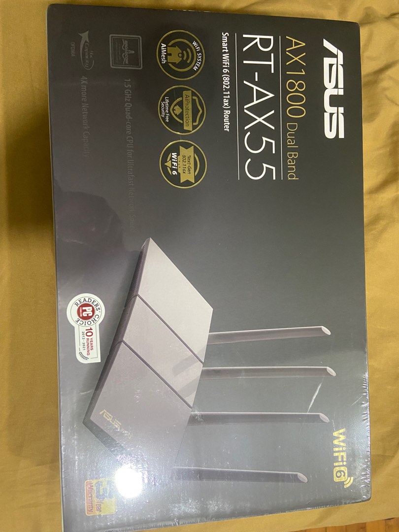 Asus RT-AX55 Router, Computers & Tech, Office & Business Technology on ...