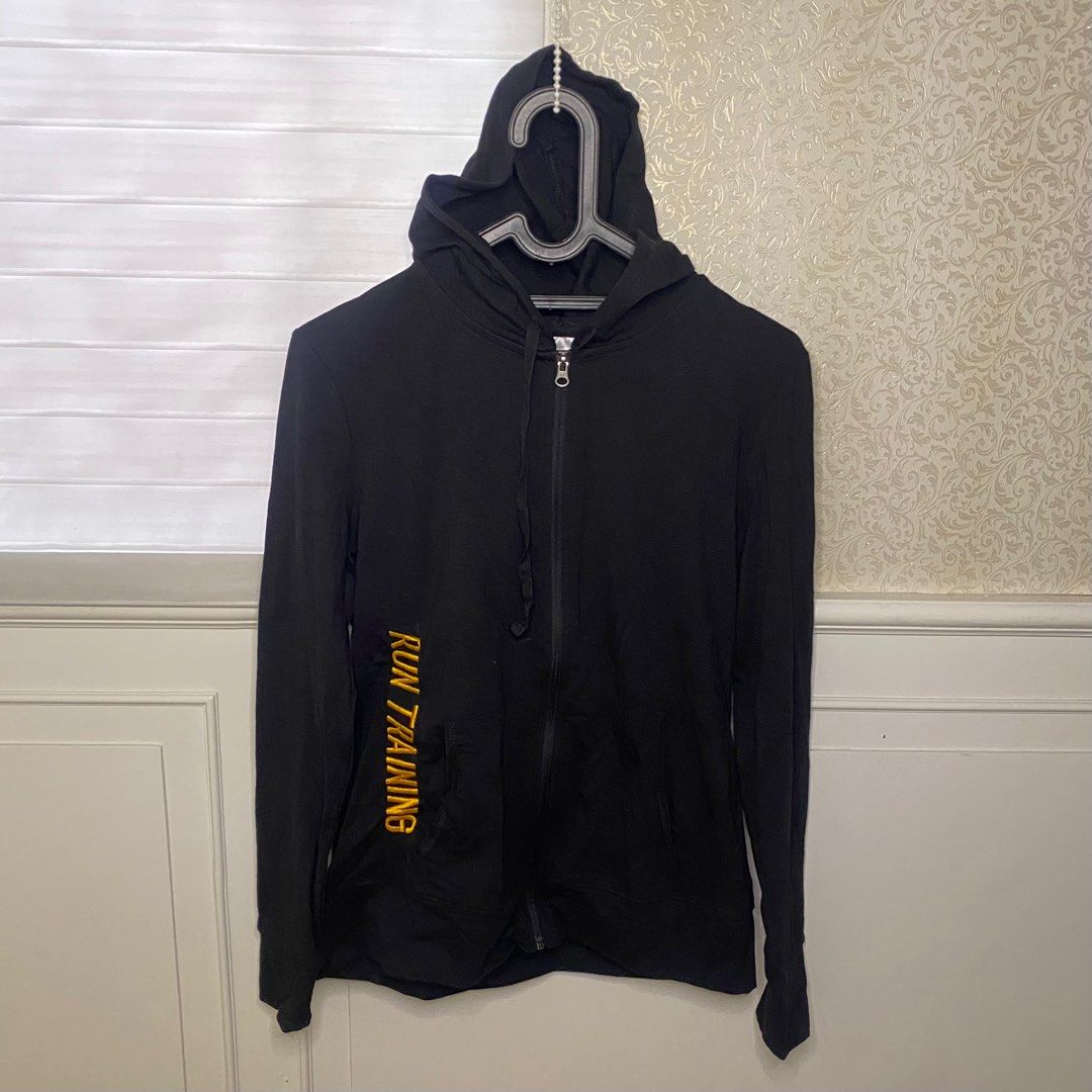 Athletic works jacket black, Sports, Athletic & Sports Clothing on