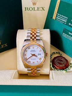 Auth Rolex DateJust 36mm Super Jubilee Bracelet Watch for Men’s