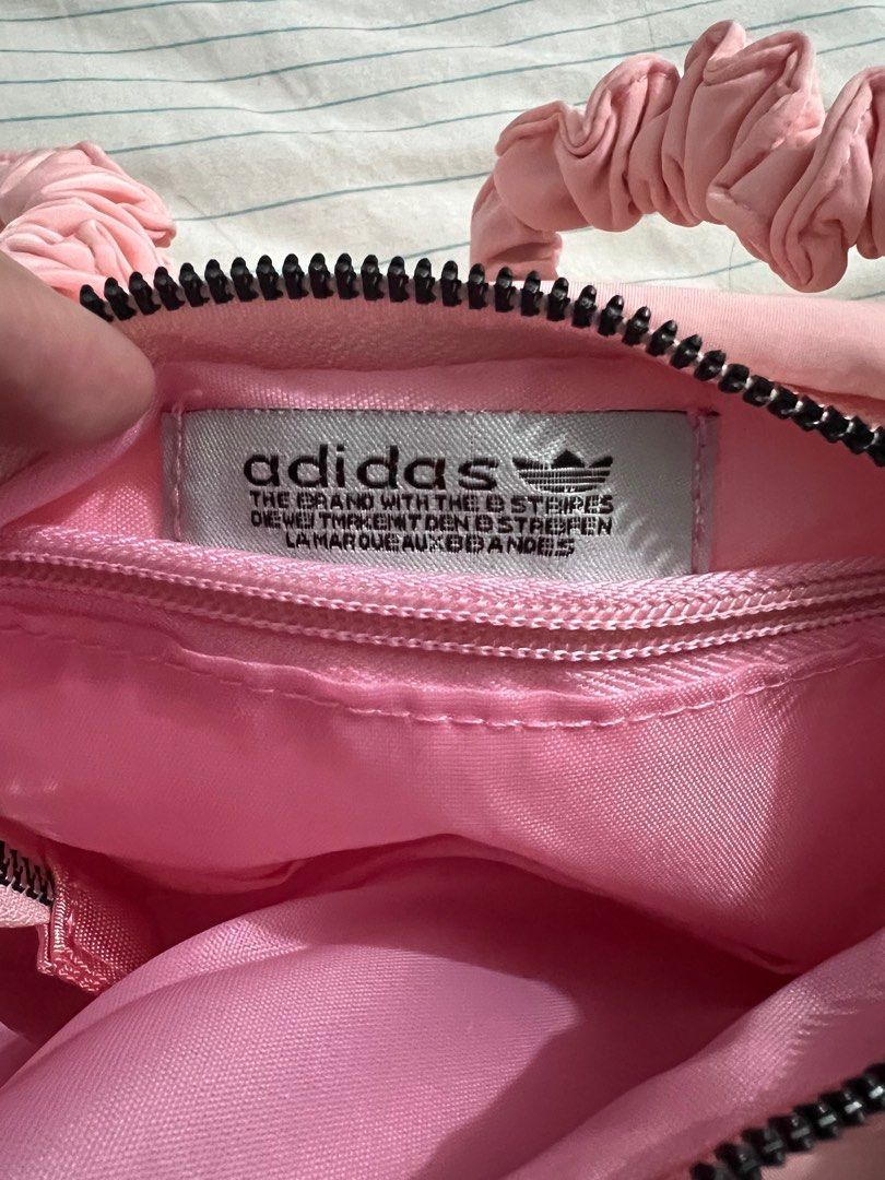 Authentic Adidas Bag light pink (Mall Pull Out), Women's Fashion, Bags