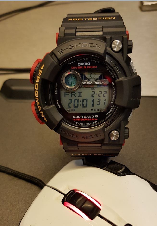 G shock frogman hot sale gwf 1000