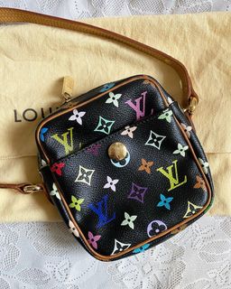 Authentic Louis Vuitton multicolore Lv rift small bag, Luxury
