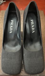 Authentic Prada black shoes