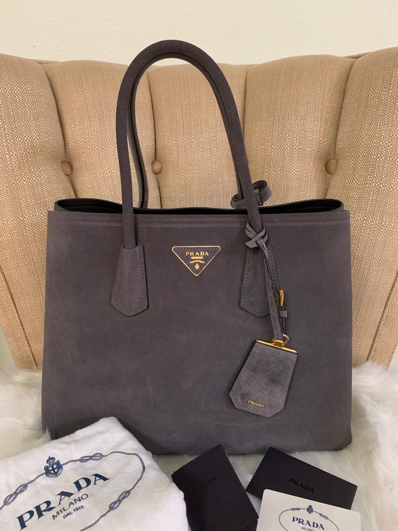 Prada suede bag new arrivals