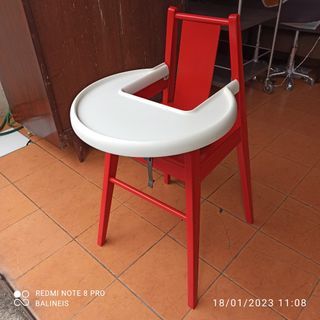 Baby Chair IKEA BLAMES red tabby original sampai ke mur/baut