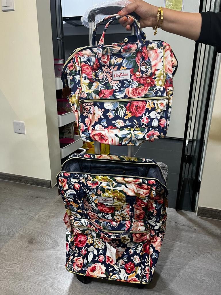 Bath Kidston Trolley Bag Hobbies Toys Travel Travel Essentials Accessories on Carousell