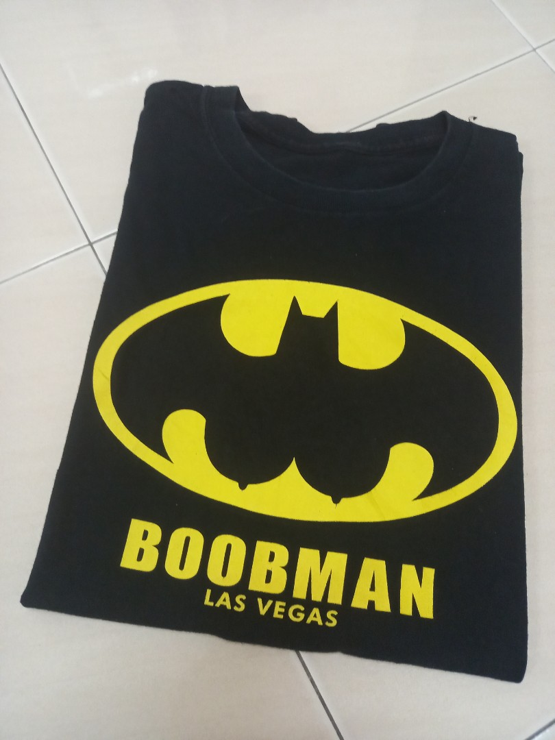 Batman Parody Boobman, Men's Fashion, Tops & Sets, Tshirts & Polo Shirts on  Carousell