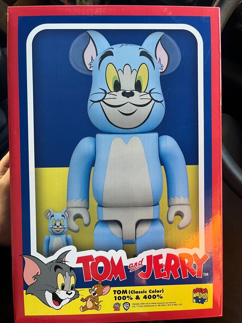 BE@RBRICK TOM (Classic Color) (TOM AND JERRY, 興趣及遊戲, 玩具