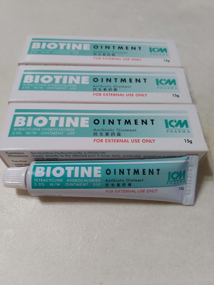 Biotine Antibiotic Ointment, Health & Nutrition, Medical Supplies