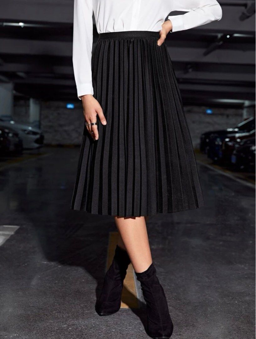 Black Pleated Mini Skirt | WHISTLES |-seedfund.vn